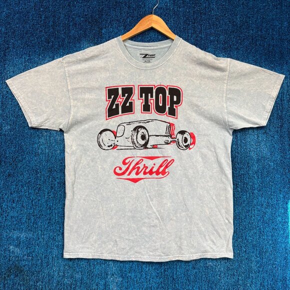 ZZ Top Thrill EliminatorAlbum Art Southern Rock Band Tee XL - Picture 1 of 4